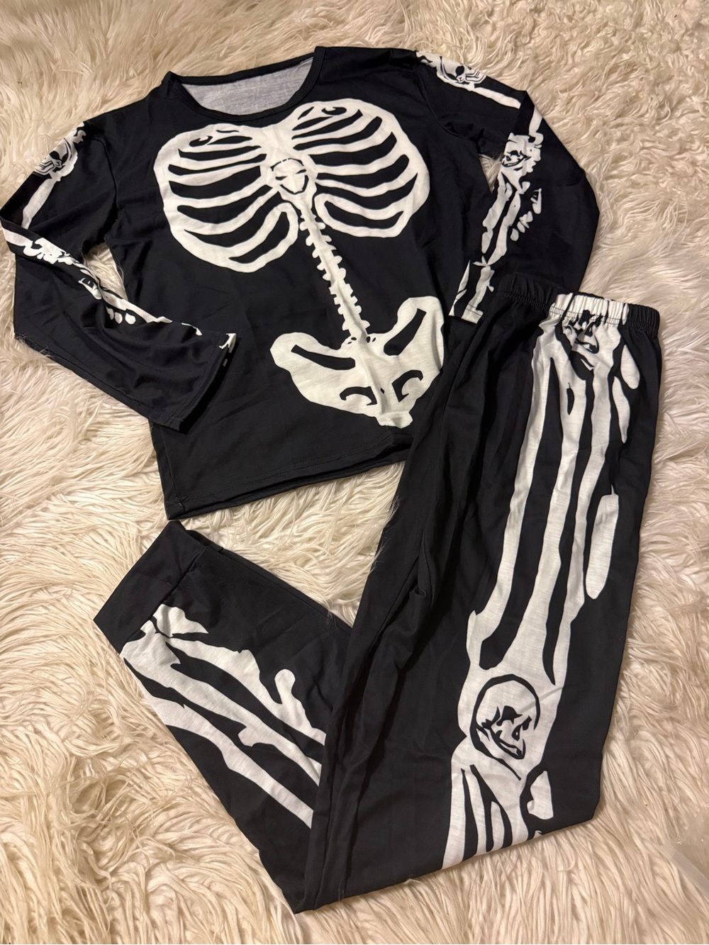 Women’s skeleton pajama set (D12)